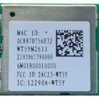 MODULO DE WIFI / NUMERO DE PARTE WT5YM2611 / 0C8B7D756E32 / 2103061390000 / 6M01B00010000 / FCC ID:2AC23-WT5Y / MODELO V655-J09 LIAIG2M	